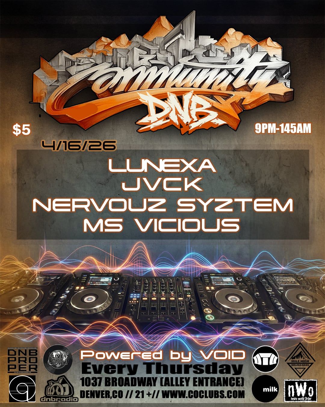 Community DNB Thursdays