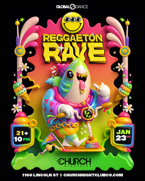 Global Dance presents Reggaeton Rave at The Church Nightclub