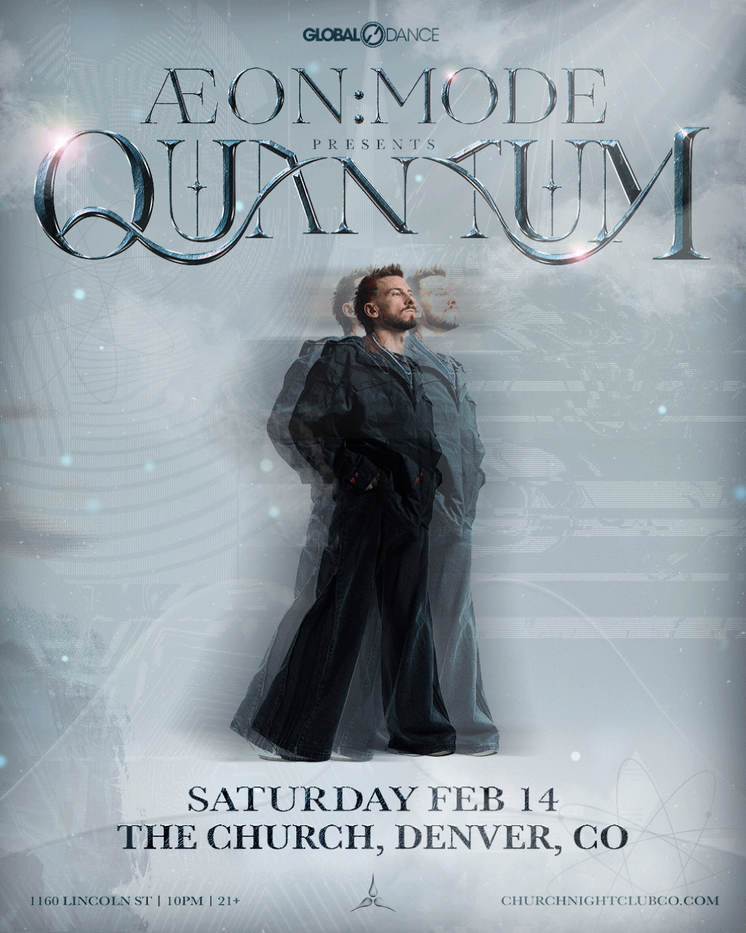 Global Dance presents AEON:MODE at The Church Nightclub