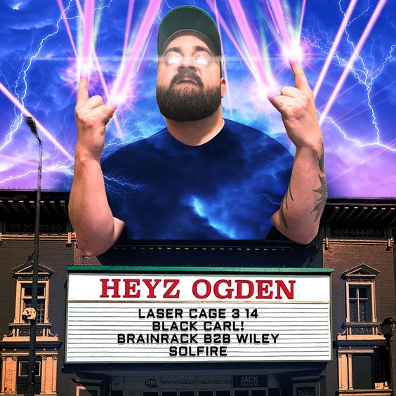 HEYZ w/ Black Carl!, Brainrack b2b Wiley, Solfire