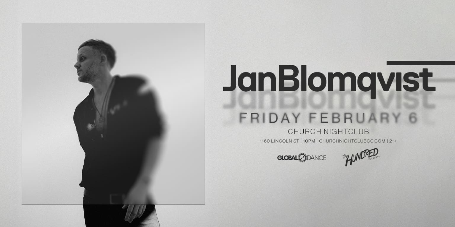 Jan Blomqvist at The Church Nightclub