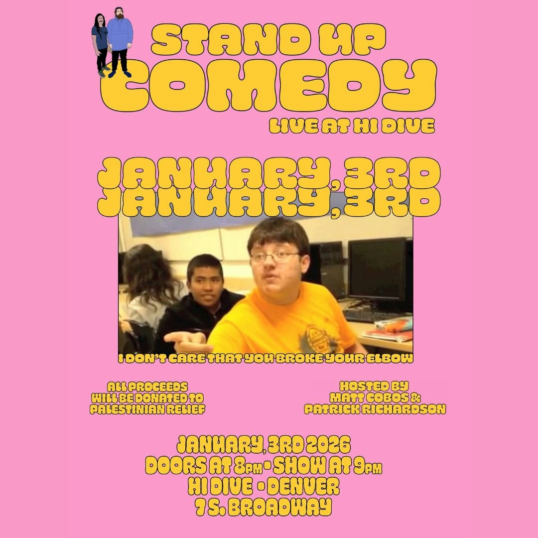 Stand Up Comedy with Matt Cobos & Patrick Richardson