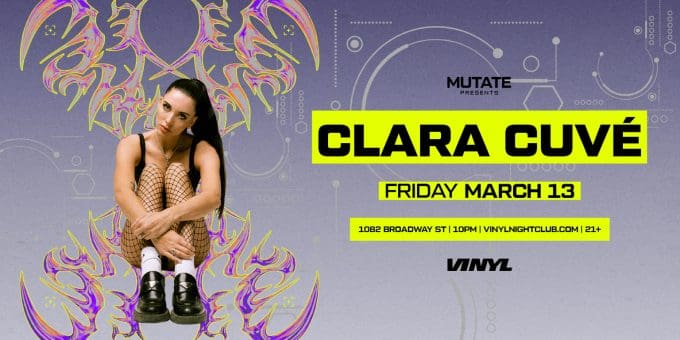 MUTATE: Clara Cuvé at Club Vinyl