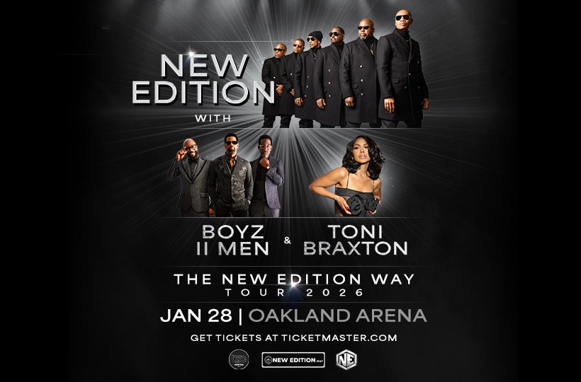 New Edition at Oakland Arena