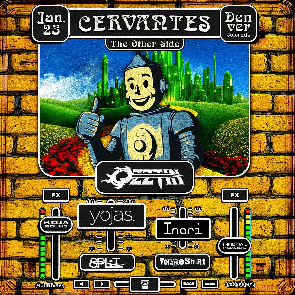 Ozztin W Yojas Inari Split Velcroshirt