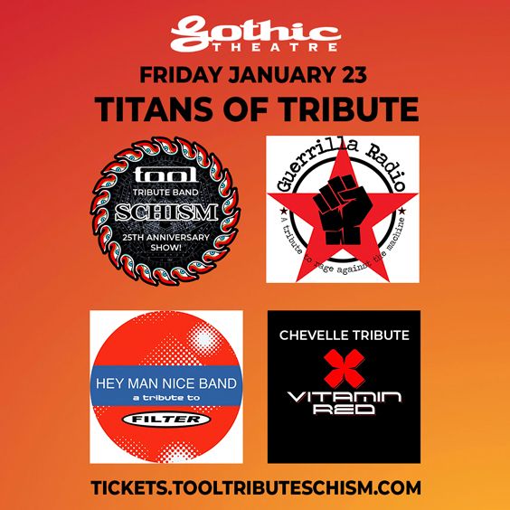 Schism (TOOL Tribute) at Gothic Theatre
