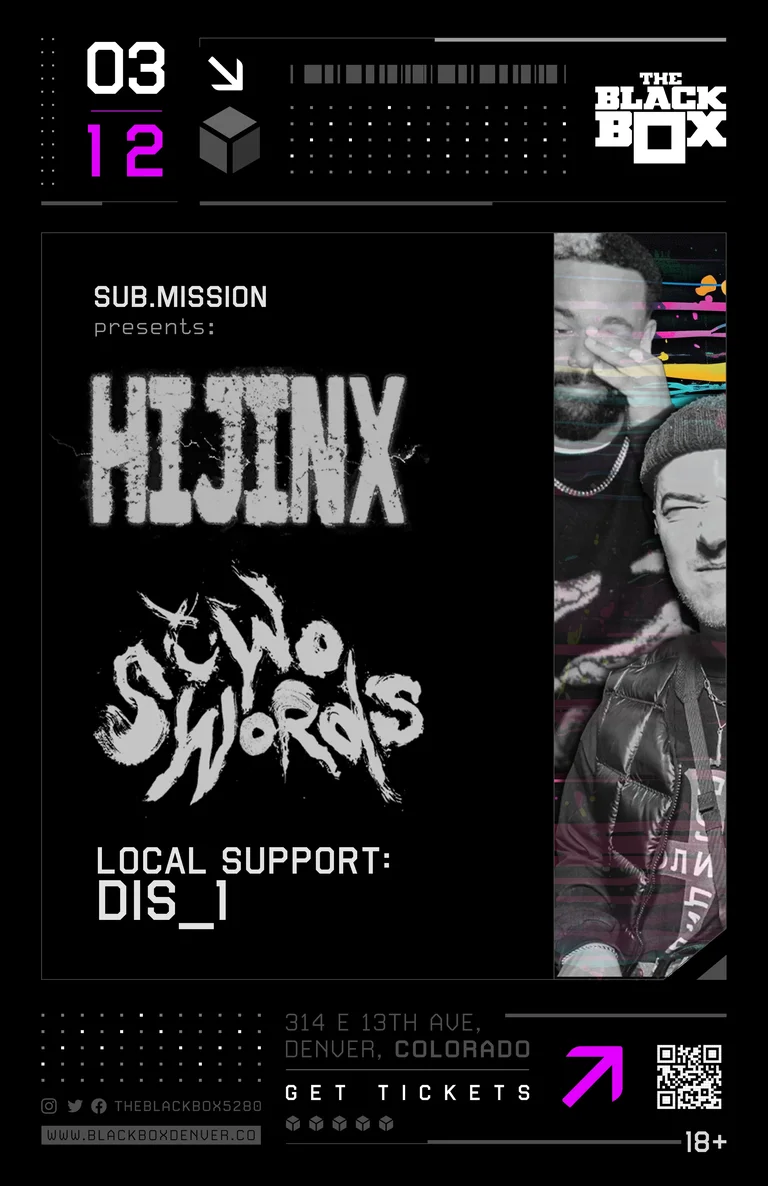 Sub.mission presents: Hijinx x Two Swords w/ DiS_1