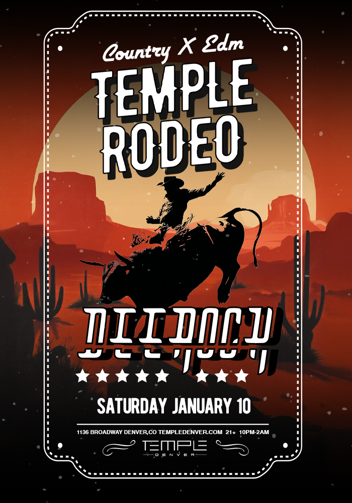 Temple Rodeo: Deerock at Temple Denver