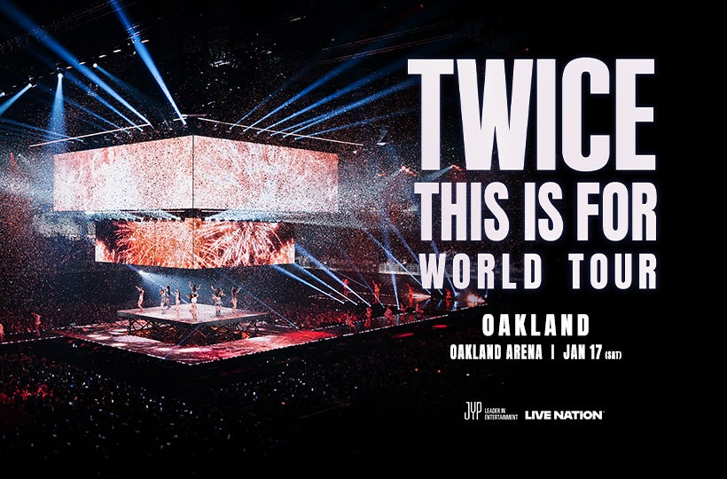 TWICE at Oakland Arena