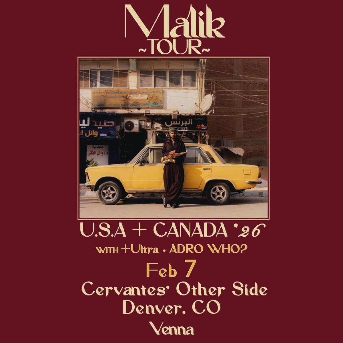 Venna Malik Tour W Ultra Adro Who