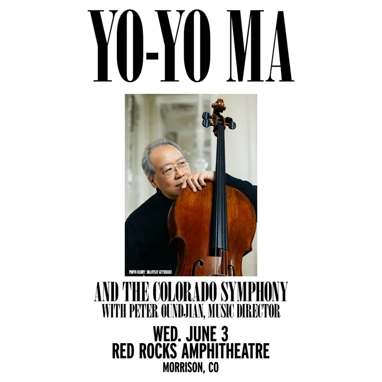Yo-Yo Ma with the Colorado Symphony